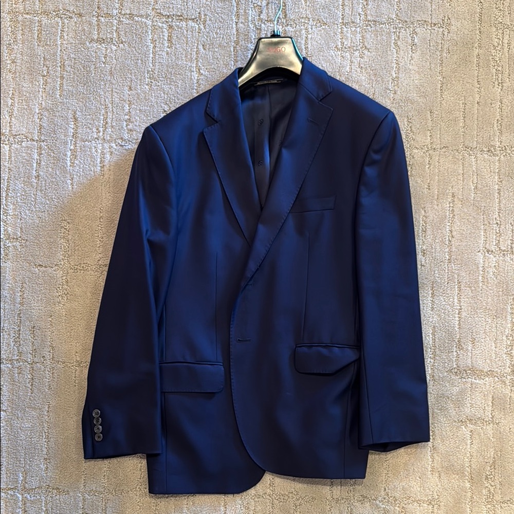 David Donahue Elegant Navy Men's Blazer